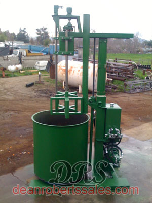 CUSTOM SAFETY SEAL BARREL MIXERS, TUB MIXERS, AND TURBO INTEGRATED MIXERS.