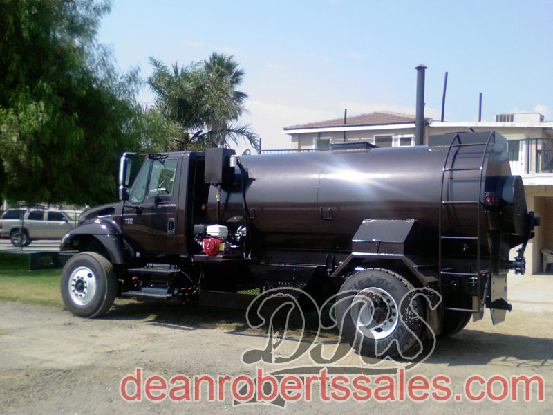 CUSTOM SEALCOAT TANKS AND TRUCKS, ANY SIZE BY DEAN ROBERTS SALES.