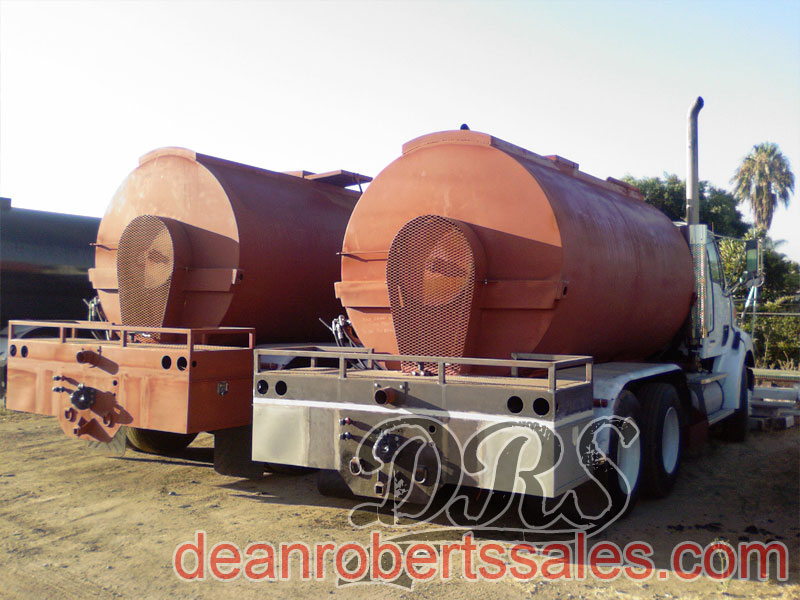 CUSTOM SEAL COAT TANKS TRUCKS SKIDS PLANTS AND SEALCOAT BY DEAN ROBERTS SALES