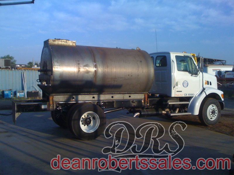 CUSTOM TRUCK MOUNTED SEAL COAT TANKS BY DEAN ROBERTS SALES 